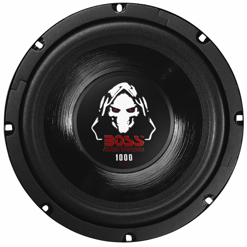 BOSS Audio P80DVC 1000 Watt, 8 Inch, Dual 4 Ohm Voice Coil Car Subwoofer