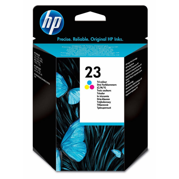 HP 23 Tri-color Original Ink Cartridge (C1823D)