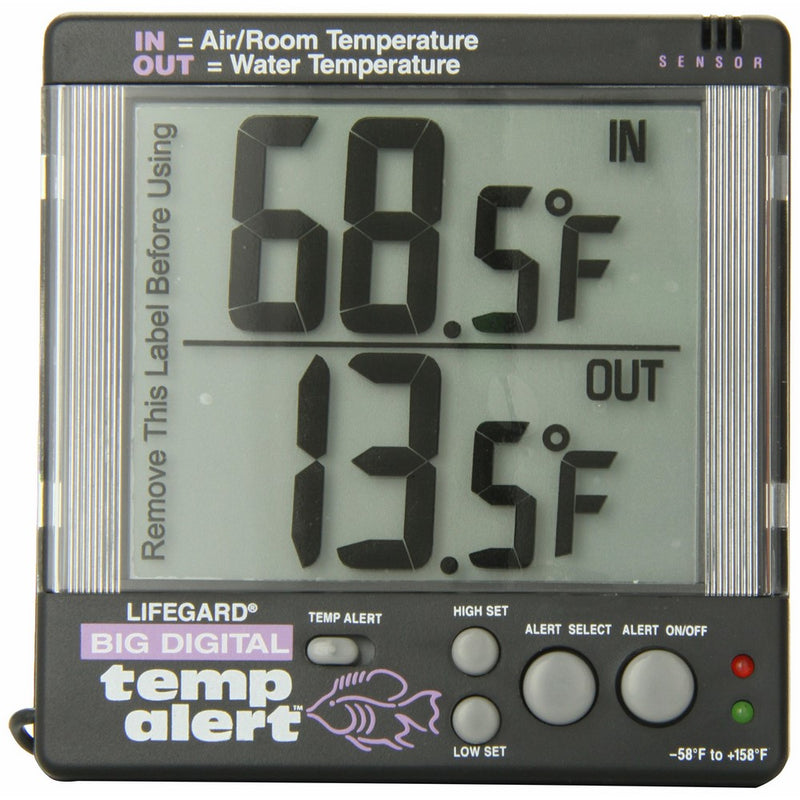Lifegard Aquatics Digital Temp Alert