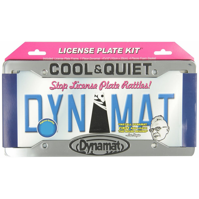 Dynamat 19100 License Plate Kit
