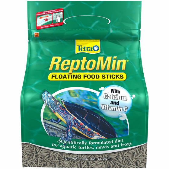 Tetra ReptoMin Floating Food Sticks for Aquatic Turtles/Newts/Frogs