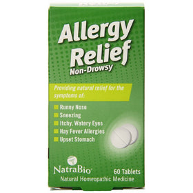 Natrabio Allergy Relief, 60 Tablets