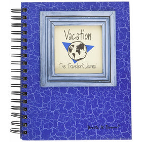 Vacation, The Travelers Journal - Blue Hard Cover