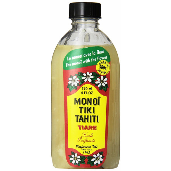 Monoi Tiki Tahiti Tiare Coconut Oil 4 Fluid Ounce