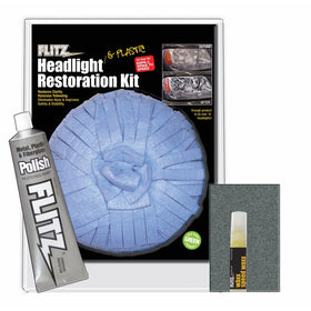 Flitz HR 31501 Headlight and Plastic Restoration Basic Kit