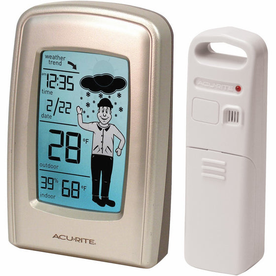 AcuRite 00827 What-to-Wear Wireless Weather Forecaster