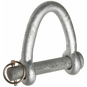 CM M703 Web Sling Shackle, Carbon Steel, 3/4" Size, 3" Webbing, 13050 lbs Working Load Limit