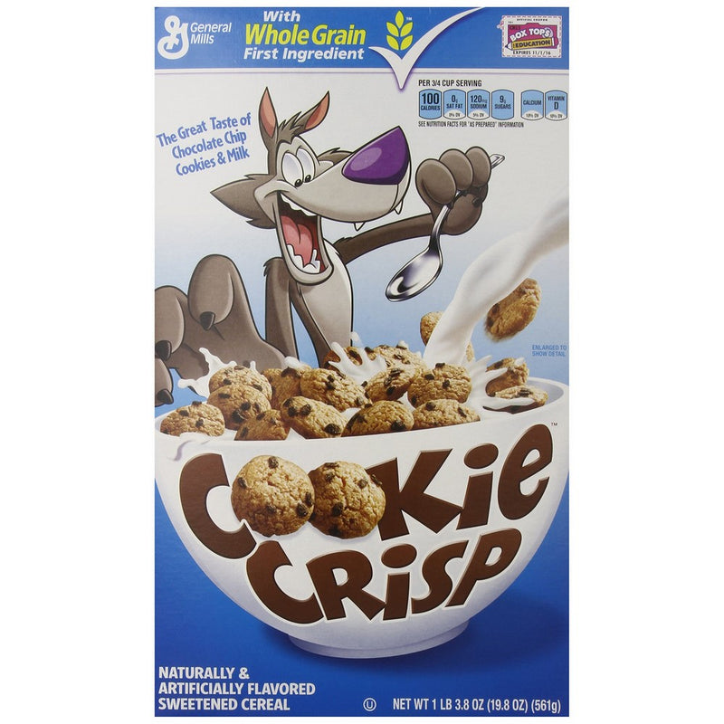 Cookie Crisp Cereal, 19.8-Ounce Boxes (Pack of 3)