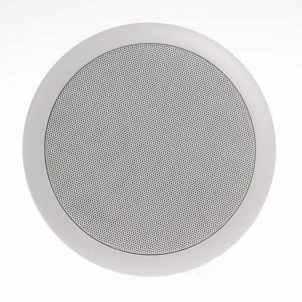 Legrand - On-Q 3647640201 6.5” evoQ 1000 Series In-Ceiling Speakers (Pair), 2 Way Mount Speaker System with Mylar Tweeter Type, Flush Mount, White