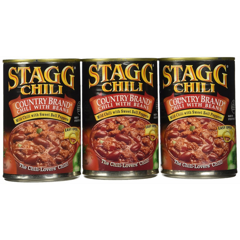 Stagg Country Chili with Beans, 15-Ounce (Pack of 6)