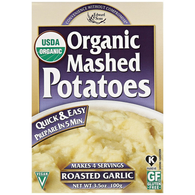 Edward & Sons Organic Garlic Mashed Potatoes, 3.5 oz