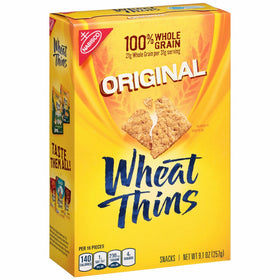 Wheat Thins Original Crackers, 9.1 Ounce (Pack of 6)