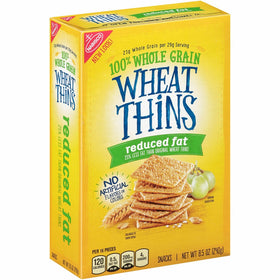 Wheat Thins Reduced Fat Crackers, 8.5 Ounce (Pack of 6)