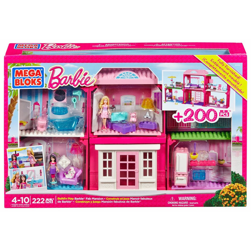 Mega Bloks Barbie Fab Mansion