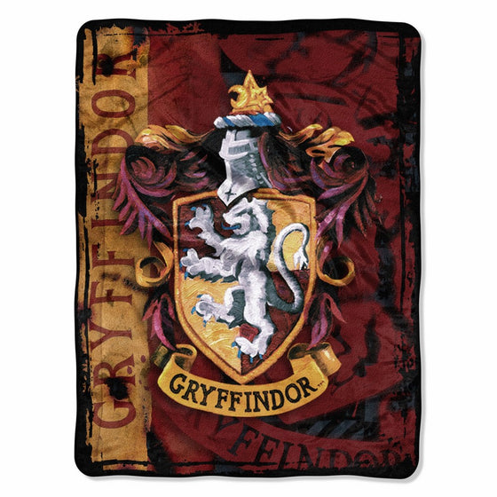 Harry Potter, "Battle Flag" Micro Raschel Throw Blanket, 46" x 60"