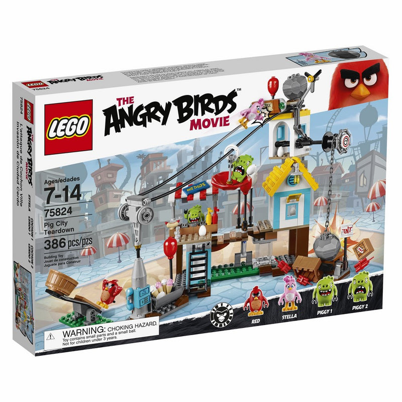 LEGO Angry Birds 75824 Pig City Teardown