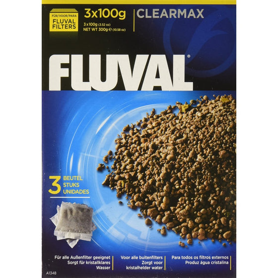 Fluval Clearmax Phosphate Remover Filters, 3.5 Ounces - 3-Pack