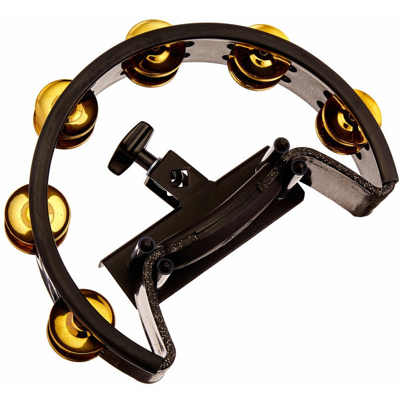 Pearl PTM10GH Ultra Grip Tambourine, Steel Jingles