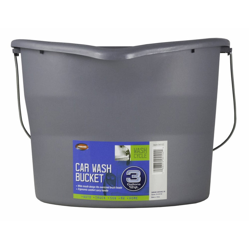 Carrand 94102 Car Wash Bucket - 3 Gallon Capacity
