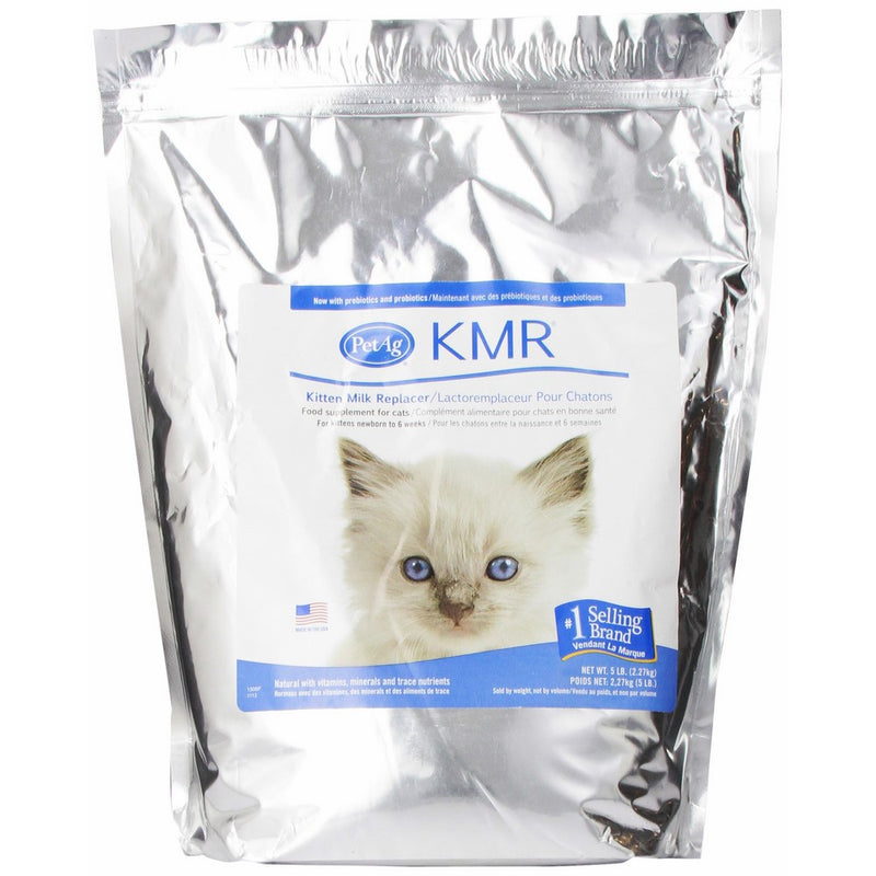 Pet Ag Kitten Milk Replacer (KMR) Powder Formula 5 Pounds