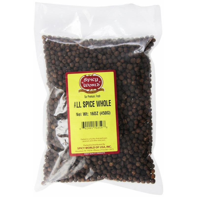 Spicy World Whole Allspice, 16 oz