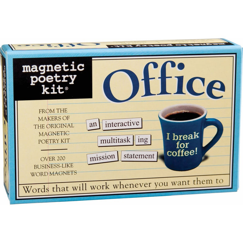 Magnetic Poetry - Office Kit - Words for Refrigerator - Write Poems and Letters on the Fridge - Made in the USA