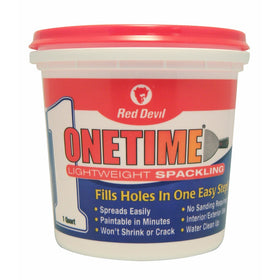 Red Devil 0544 Onetime Spackling Quart