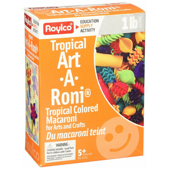 Roylco Inc. R-2113 Tropical Colored Noodles Art-a-roni