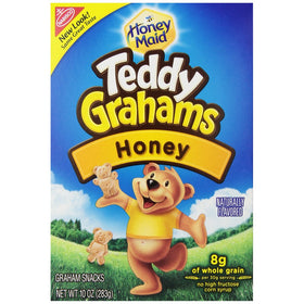 Teddy Grahams Honey Graham Snacks, 10 Ounce