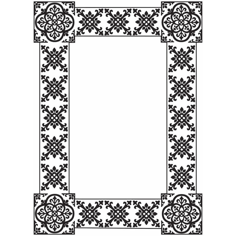 Brewster Wall Pops WPE99826 Peel & Stick Tangier Dry-Erase Message Board with Marker