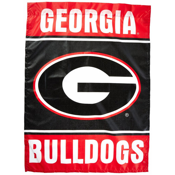 NCAA University of Georgia Bulldogs Vertical Flag 28x40