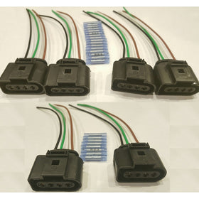 Muzzys (SET OF SIX) 2011340 1J0998724 00-09 Audi Ignition Coil Connector Repair Kits A3 A4 A6 A8 Allroad Quattro RS4 S5 S6 S8 TT 2000 and newer