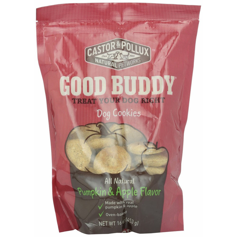 Good Buddy, Pumpkin & Apple Cookies, 16 oz, Dog Treats