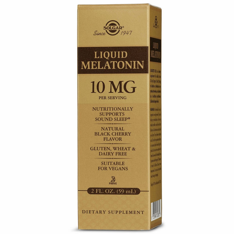 Solgar – Liquid Melatonin 10 mg, 2 Oz, Natural Black Cherry Flavor