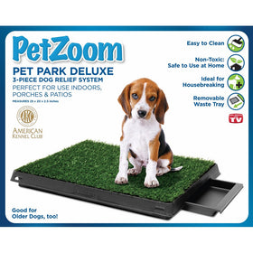 Petzoom Pet Park Deluxe 3-Piece Dog Relief System