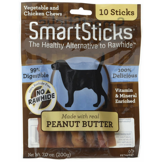 SmartSticks Rawhide-Free Dog Chew, Vegetable and Chicken Dog Chews