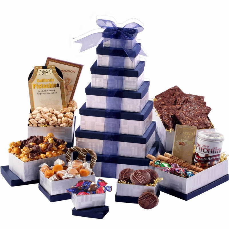 Broadway Basketeers Supreme Birthday Celebration Gift Tower