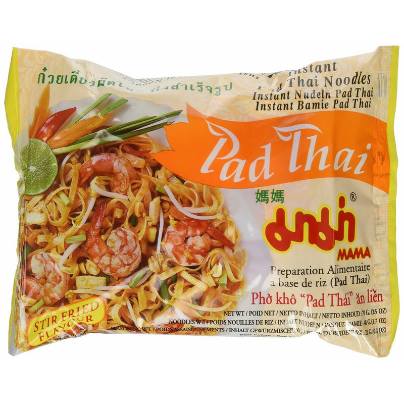Mama Pad Thai Instant Noodles 30 Pcks Thailand