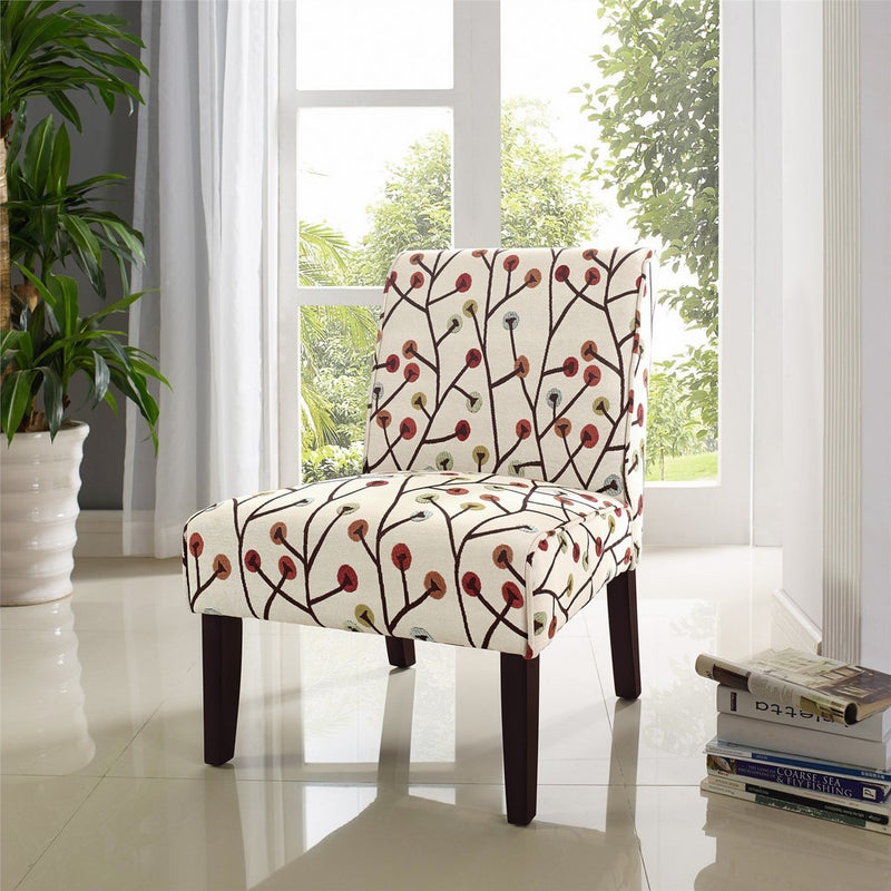 Dorel Living Teagan Armless Accent Chair