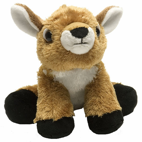 Wild Republic Fawn Plush, Stuffed Animal, Plush Toy, Gifts for Kids, Hug'Ems 7"