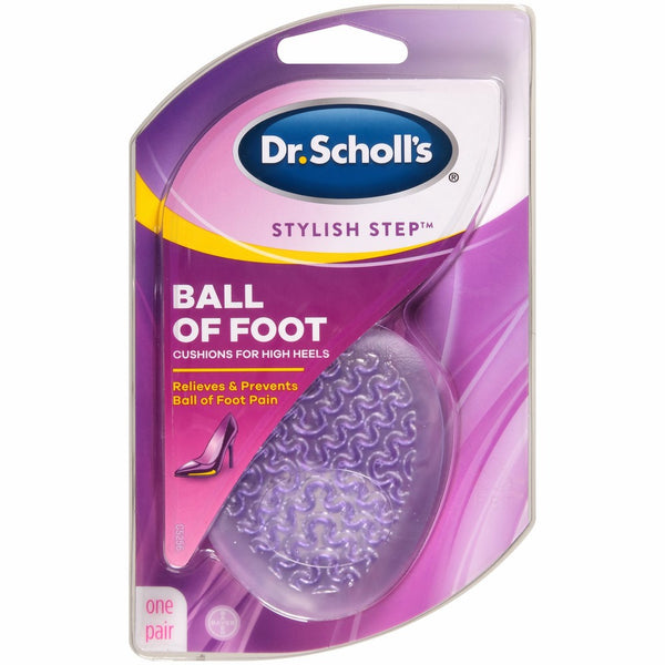 Dr. Scholl's Stylish Step Ball of Foot Cushions for High Heels, 1 Pair