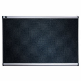 Quartet Bulletin Board, 3' x 2', Embossed, Hi-Density Foam, Aluminum Frame (B343A)