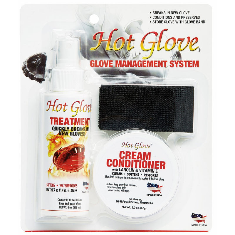 Hot Glove Management System Kit for Glove Break-In and Glove Care