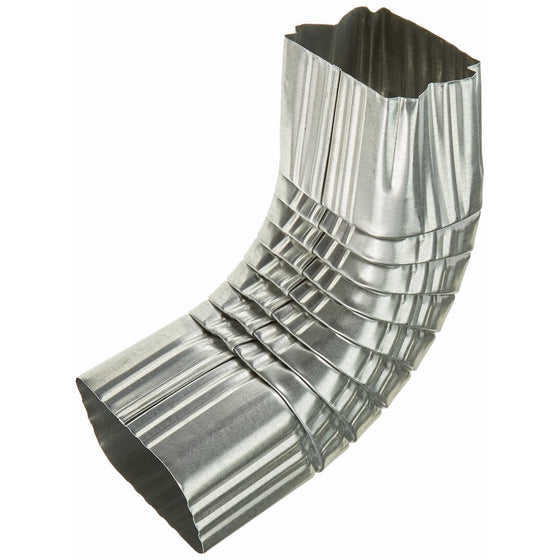 AMERIMAX HOME PRODUCTS 49064 3x4 Mill Finish Galvanized A Elbow
