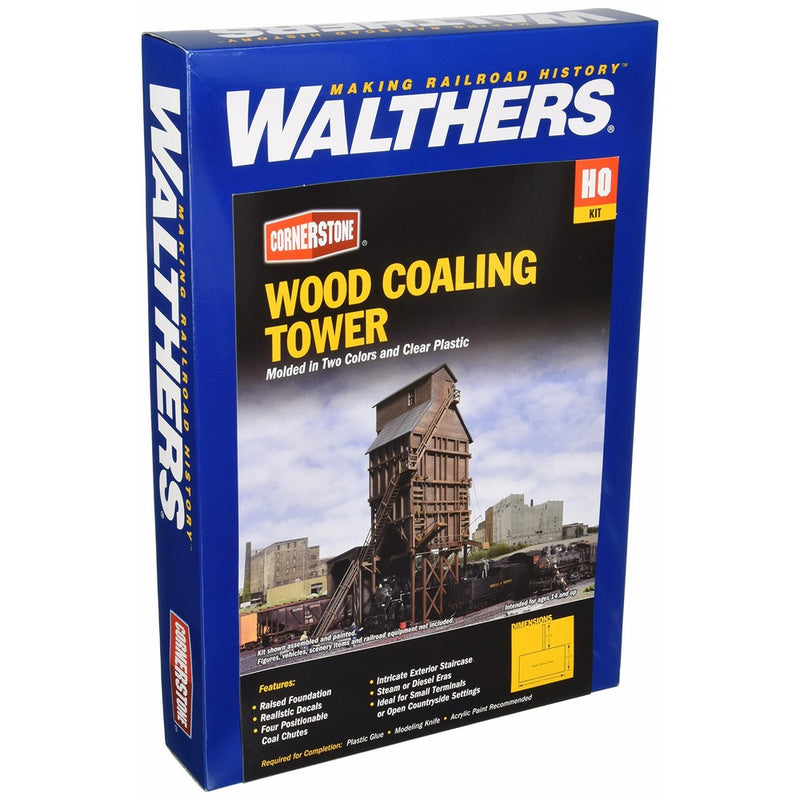 Walthers Cornerstone Series Kit HO Scale "Wood" Coaling Tower