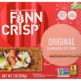 Finn Crisp Crispbread, Original, 7-Ounce (Pack of 9)