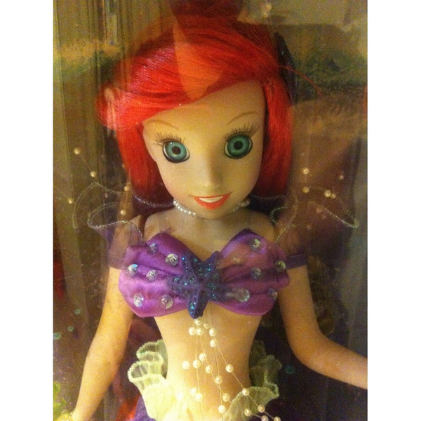 Disney Princess 14" Porcelain Doll The Little Mermaid Special Edition Brass Key Celebrating 25 Years