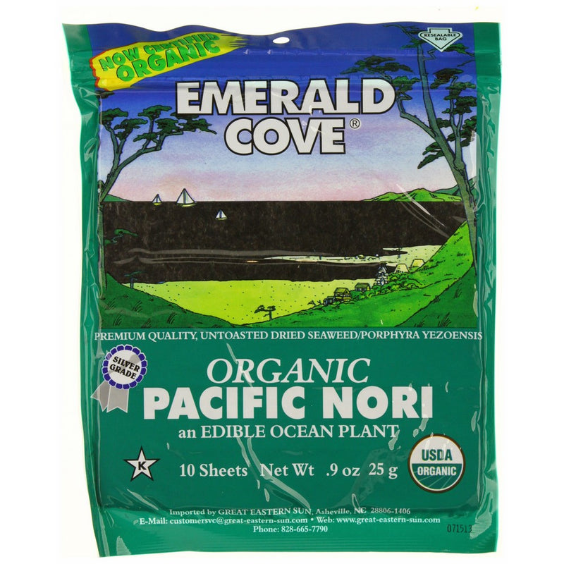 Emerald Cove Organic Nori Sheets -- 0.9 oz