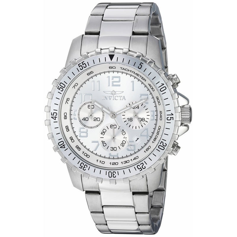Invicta Men's 6620 II Collection Chronograph Stainless Steel Silver Dial Watch