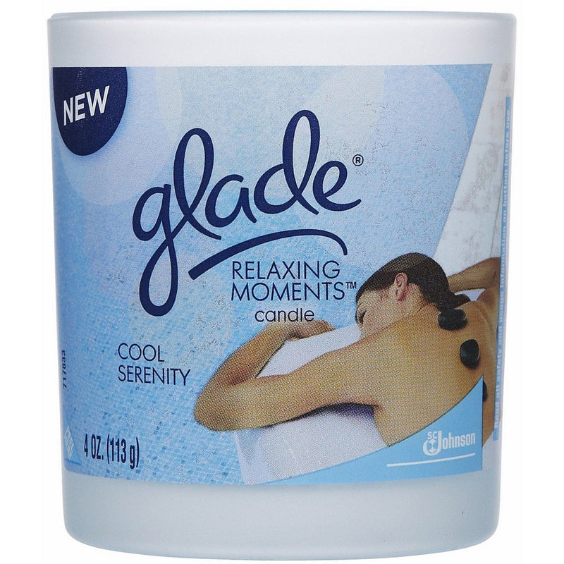Glade Relaxing Moments Jar Candle - Cool Serenity - 4 oz